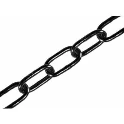 Faithfull Black Japanned Chain 4.0mm Max