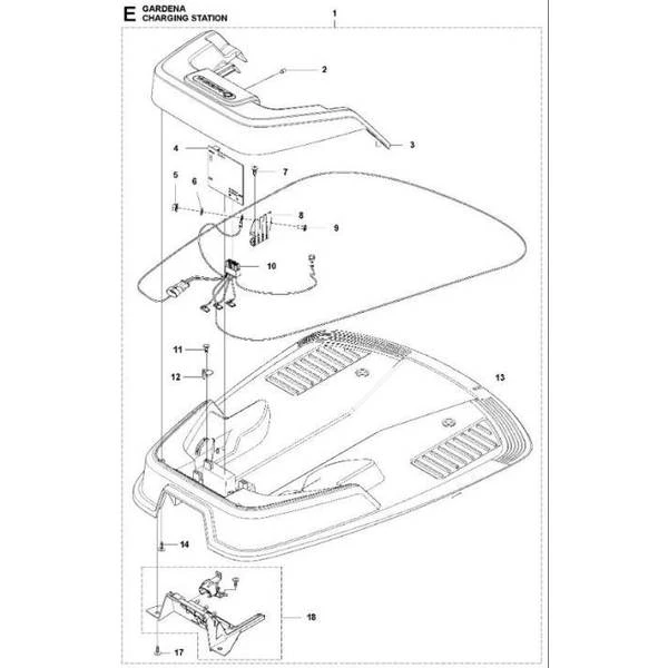 Husqvarna CHARGING STATION 3 Husqvarna CHARGING STATION