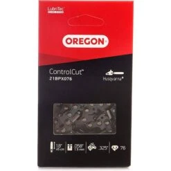 Oregon Half-Chisel Chain High Speed .325 1.5mm 76 Links 21BPX076E