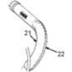 Plasthandtag R÷d Võnster