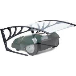 Relaxdays Lawn Mower Garage, UV-Protection, Weatherproof, HxWxD 47x82x102