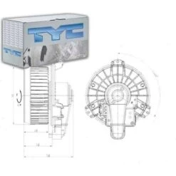 TYC 700215 HVAC Fits 2011