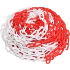 VidaXL Warning Chain Red